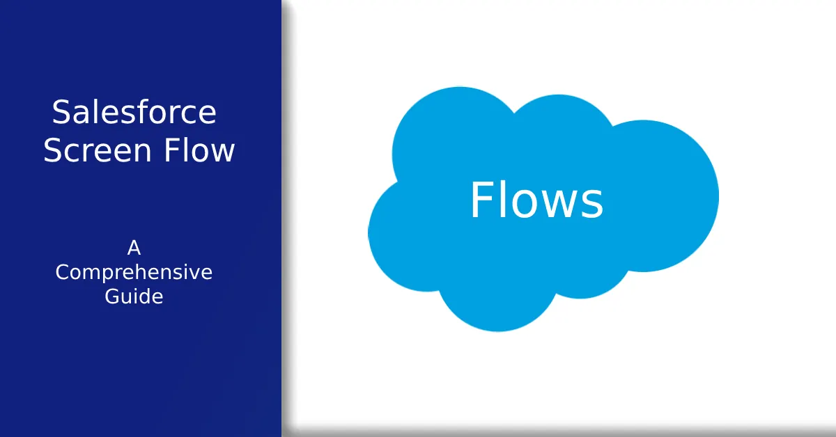 Salesforce Screen Flow form design with validation, conditional fields, and user handoff.